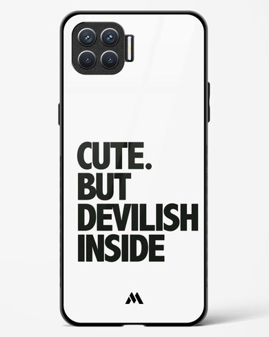 Cute But Devilish Inside Glass Case Phone Cover (Oppo)