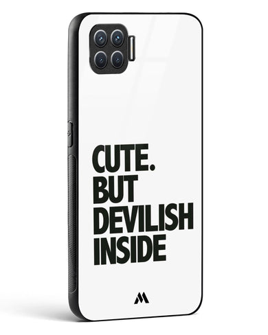 Cute But Devilish Inside Glass Case Phone Cover (Oppo)