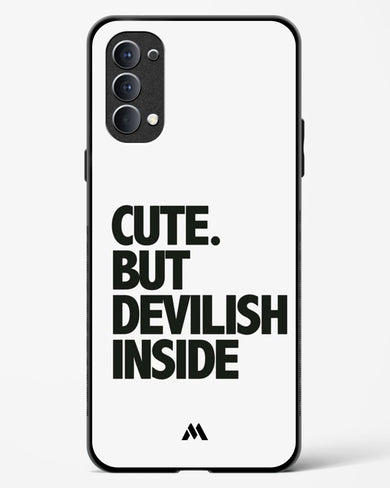 Cute But Devilish Inside Glass Case Phone Cover (Oppo)