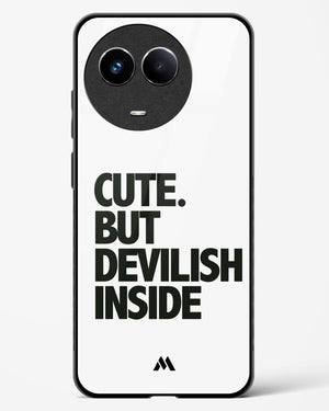 Cute But Devilish Inside Glass Case Phone Cover (Realme)