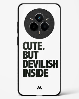 Cute But Devilish Inside Glass Case Phone Cover (Realme)