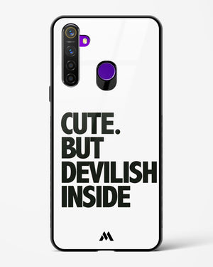 Cute But Devilish Inside Glass Case Phone Cover (Realme)