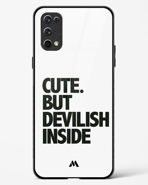 Cute But Devilish Inside Glass Case Phone Cover-(Realme)