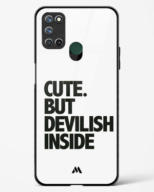 Cute But Devilish Inside Glass Case Phone Cover (Realme)