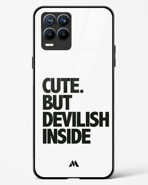 Cute But Devilish Inside Glass Case Phone Cover (Realme)