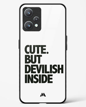 Cute But Devilish Inside Glass Case Phone Cover (Realme)