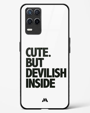 Cute But Devilish Inside Glass Case Phone Cover-(Realme)