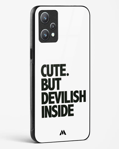 Cute But Devilish Inside Glass Case Phone Cover (Realme)