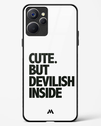 Cute But Devilish Inside Glass Case Phone Cover (Realme)
