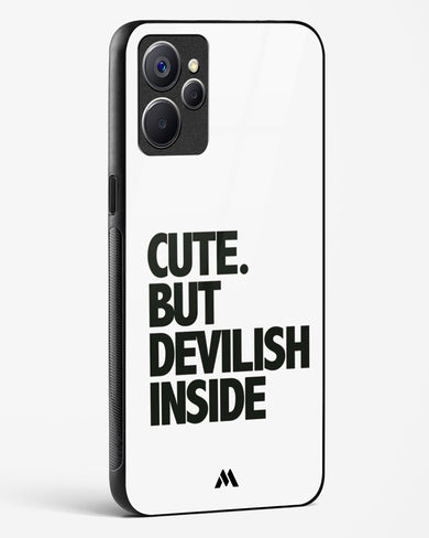 Cute But Devilish Inside Glass Case Phone Cover (Realme)