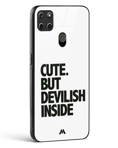 Cute But Devilish Inside Glass Case Phone Cover (Realme)