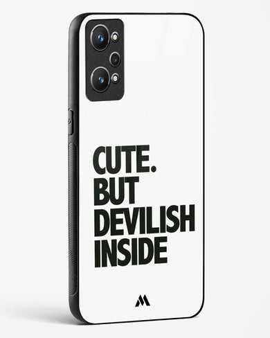 Cute But Devilish Inside Glass Case Phone Cover (Realme)