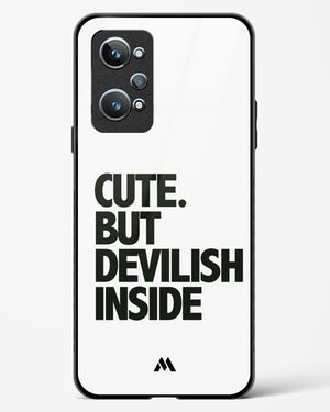 Cute But Devilish Inside Glass Case Phone Cover (Realme)