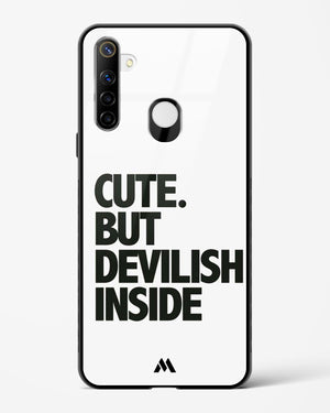 Cute But Devilish Inside Glass Case Phone Cover (Realme)