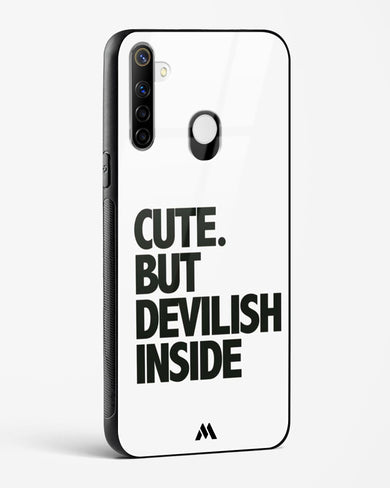 Cute But Devilish Inside Glass Case Phone Cover (Realme)