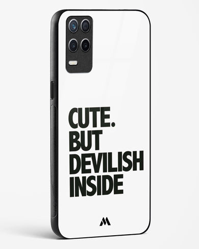 Cute But Devilish Inside Glass Case Phone Cover (Realme)