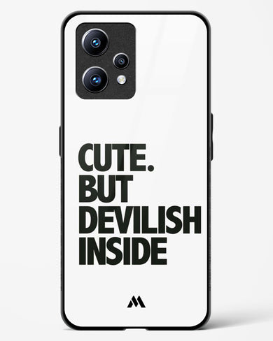 Cute But Devilish Inside Glass Case Phone Cover (Realme)
