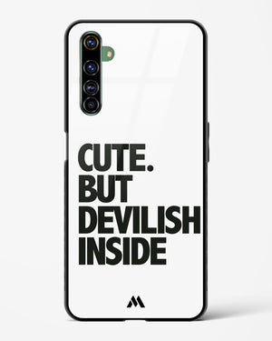 Cute But Devilish Inside Glass Case Phone Cover (Realme)