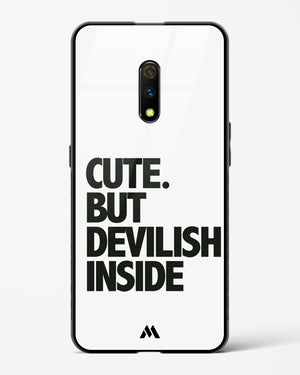 Cute But Devilish Inside Glass Case Phone Cover (Realme)
