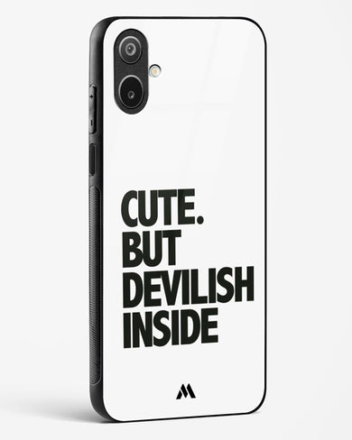 Cute But Devilish Inside Glass Case Phone Cover (Samsung)