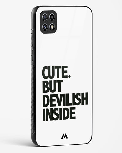 Cute But Devilish Inside Glass Case Phone Cover-(Samsung)