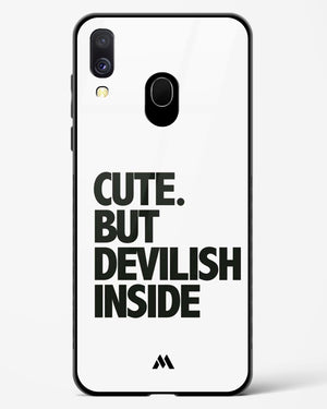 Cute But Devilish Inside Glass Case Phone Cover (Samsung)
