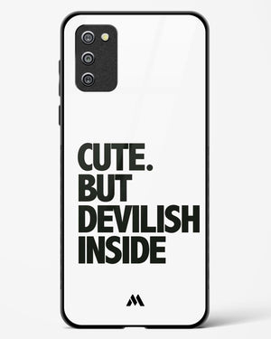 Cute But Devilish Inside Glass Case Phone Cover-(Samsung)