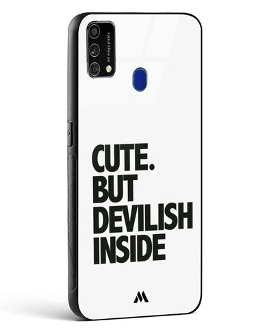 Cute But Devilish Inside Glass Case Phone Cover-(Samsung)