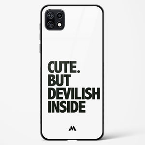 Cute But Devilish Inside Glass Case Phone Cover (Samsung)