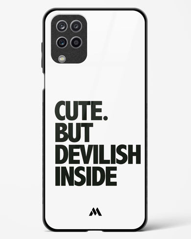 Cute But Devilish Inside Glass Case Phone Cover-(Samsung)