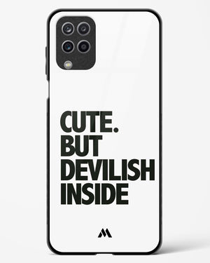 Cute But Devilish Inside Glass Case Phone Cover (Samsung)