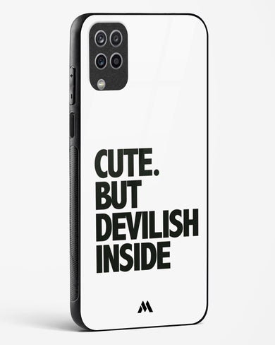 Cute But Devilish Inside Glass Case Phone Cover-(Samsung)