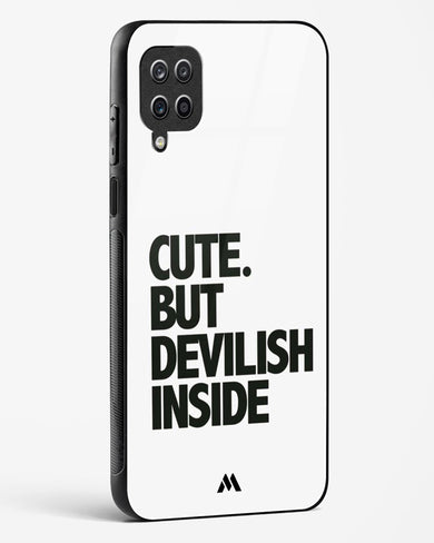 Cute But Devilish Inside Glass Case Phone Cover-(Samsung)