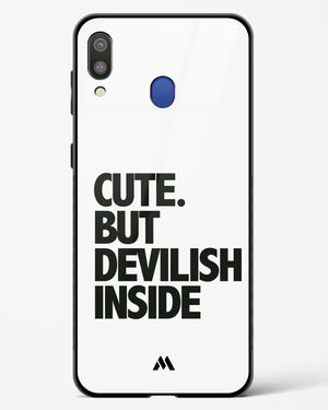Cute But Devilish Inside Glass Case Phone Cover (Samsung)
