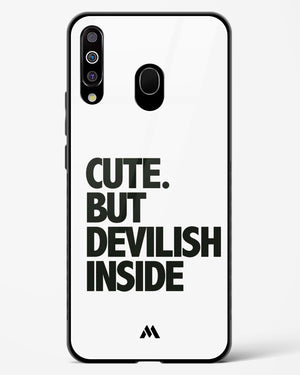 Cute But Devilish Inside Glass Case Phone Cover-(Samsung)