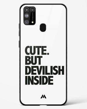 Cute But Devilish Inside Glass Case Phone Cover-(Samsung)