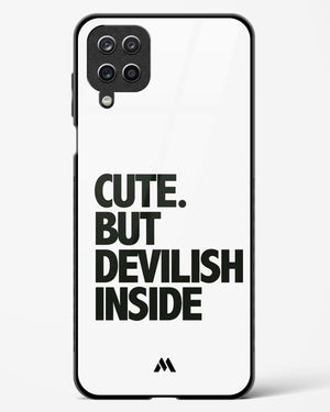 Cute But Devilish Inside Glass Case Phone Cover-(Samsung)