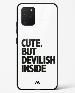 Cute But Devilish Inside Glass Case Phone Cover (Samsung)