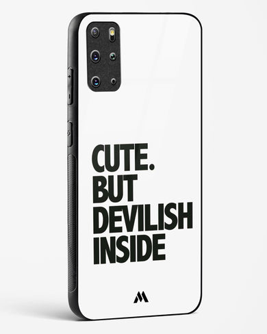 Cute But Devilish Inside Glass Case Phone Cover-(Samsung)