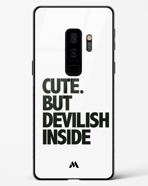 Cute But Devilish Inside Glass Case Phone Cover (Samsung)