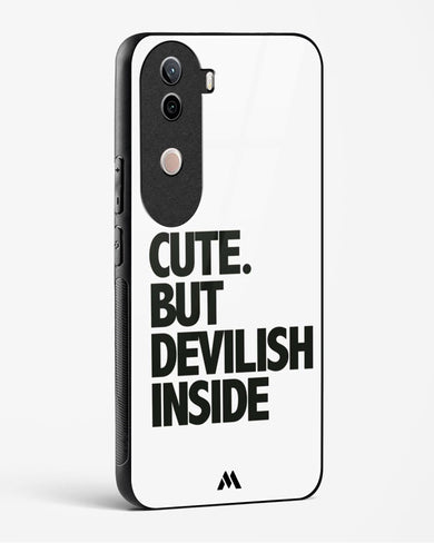Cute But Devilish Inside Glass Case Phone Cover (Vivo)