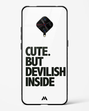 Cute But Devilish Inside Glass Case Phone Cover (Vivo)