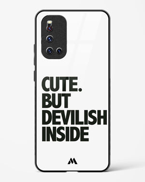 Cute But Devilish Inside Glass Case Phone Cover (Vivo)