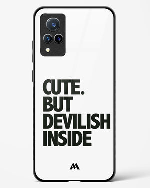 Cute But Devilish Inside Glass Case Phone Cover-(Vivo)