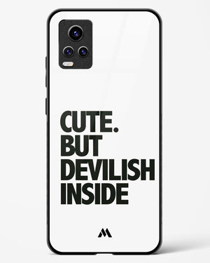 Cute But Devilish Inside Glass Case Phone Cover (Vivo)