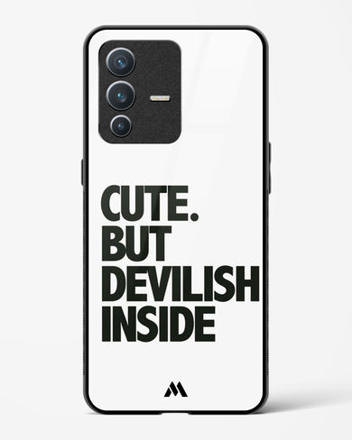 Cute But Devilish Inside Glass Case Phone Cover (Vivo)