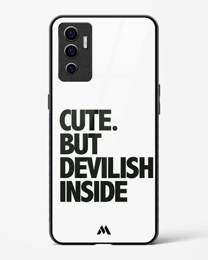 Cute But Devilish Inside Glass Case Phone Cover-(Vivo)