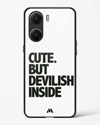 Cute But Devilish Inside Glass Case Phone Cover (Vivo)