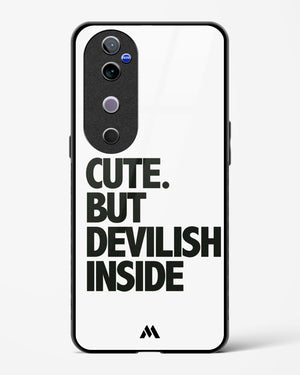Cute But Devilish Inside Glass Case Phone Cover (Vivo)