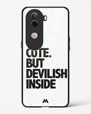 Cute But Devilish Inside Glass Case Phone Cover (Vivo)